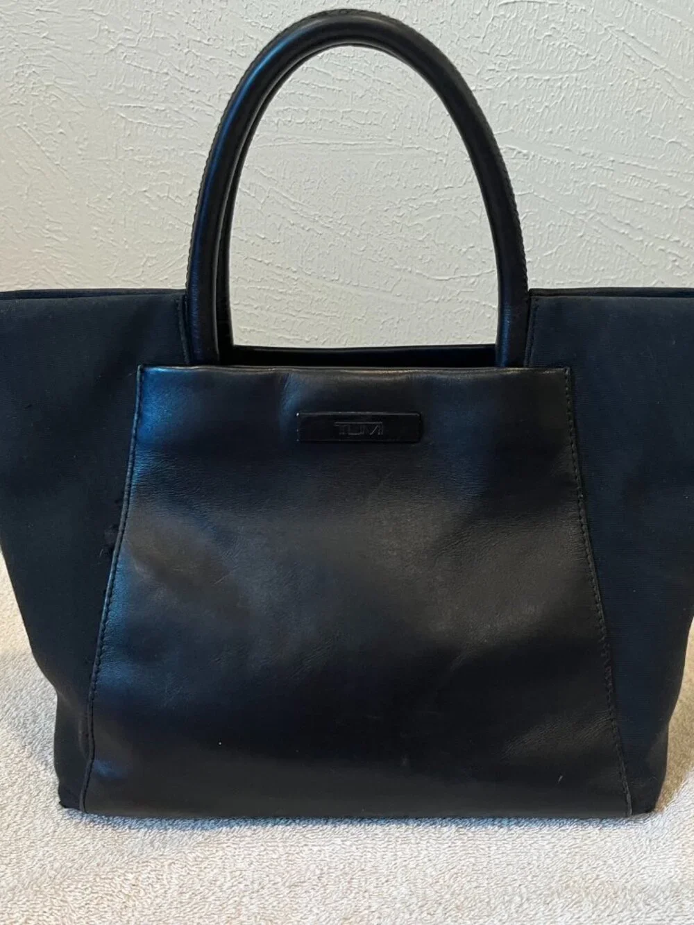 TUMI Black Satchel Handbag